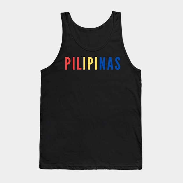 Pilipinas Tank Top by CatheBelan